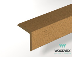Угловой профиль (L-планка) Woodvex Select 2000*53*53 мм, Вуд