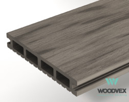 Террасная доска Woodvex Select Colorite 146х22х3000, Серый дым