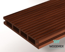 Террасная доска Woodvex Select Colorite 146х22х4000, Палисандр