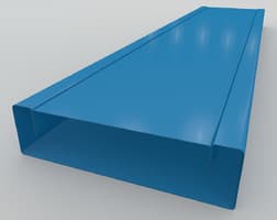 Металлопланкен для забора-ранчо 100x20 мм, полиэстер односторонний, RAL 5015, ЦМ
