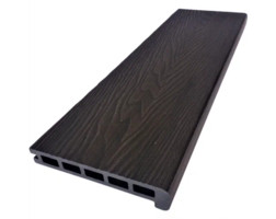 Ступень узкая пустотелая TimberTex, Style, 3D фактура дерева, 155*23*3000 мм, Венге микс