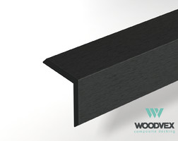 Уголок (L-планка) WOODVEX SELECT 53x 53х2000мм, Графит