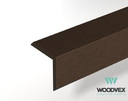 Уголок (L-планка) WOODVEX SELECT Colorite 53x 53х3000мм, Венге Colorite