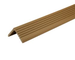 Уголок T-DECKS из ДПК, 56х56х4000 мм, Орех, шп