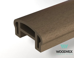 Перила верхняя Woodvex Select 100х50х3000 мм, Кофе