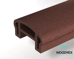 Перила верхняя Woodvex Select 100х50х3000 мм, Темно-коричневый