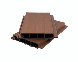 Фасадная панель сплошная 33*200*3600 мм, CO-EXTRUSION, NUSADUA, POLIVAN, Chocolate