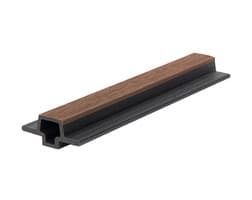 Стыковочный элемент для фасадной реечной панели 33*75*3600 мм, CO-EXTRUSION, NUSADUA, POLIVAN, Sand