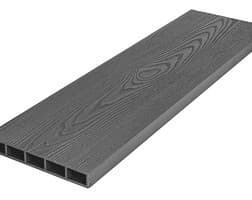 Грядочная доска из ДПК 225*30*2950мм, NP, серый, шп