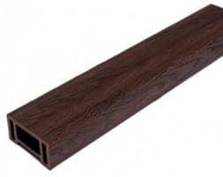 Перила нижние TimberTex 3D MIX, 3000х90х45 мм, Кедр