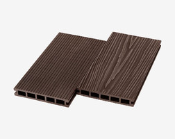 Террасная доска RusDecking UnoDeck ULTRA, пустотелая, Венге, 150*24*4000 мм