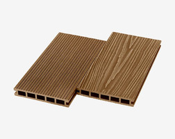 Террасная доска RusDecking UnoDeck ULTRA, пустотелая, Орех, 150*24*3000 мм