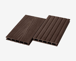 Террасная доска RusDecking UnoDeck MOGANO, пустотелая, Венге, 165*24*4000 мм