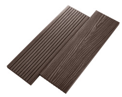 Террасная доска RusDecking UnoDeck SOLID, полнотелая, Венге 154*20*4000 мм